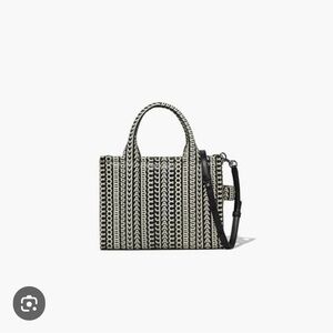 Marc Jacobs Black and White Geometric Tote